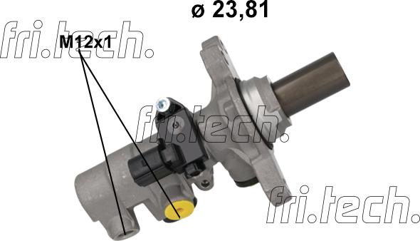 Fri.Tech. PF1216 - Galvenais bremžu cilindrs autodraugiem.lv