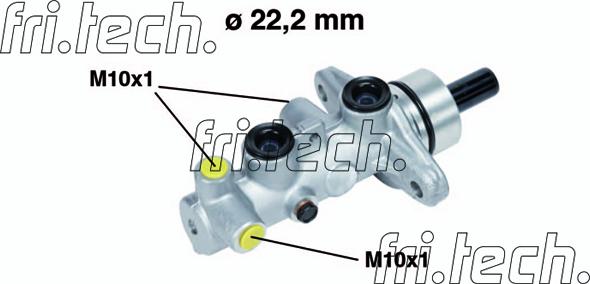 Fri.Tech. PF851 - Galvenais bremžu cilindrs autodraugiem.lv
