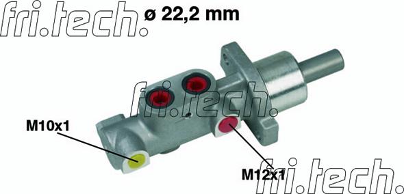Fri.Tech. PF243 - Galvenais bremžu cilindrs autodraugiem.lv
