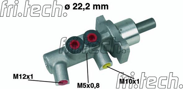 Fri.Tech. PF284 - Galvenais bremžu cilindrs autodraugiem.lv