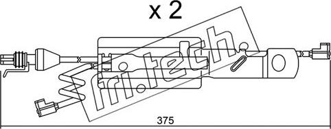 Fri.Tech. SU.177K - Indikators, Bremžu uzliku nodilums autodraugiem.lv