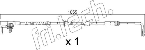 Fri.Tech. SU.391 - Indikators, Bremžu uzliku nodilums autodraugiem.lv