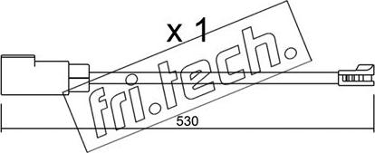 Fri.Tech. SU.340 - Indikators, Bremžu uzliku nodilums autodraugiem.lv