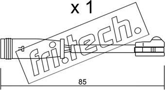 Fri.Tech. SU.314 - Indikators, Bremžu uzliku nodilums autodraugiem.lv