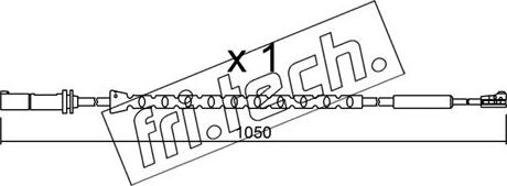 Fri.Tech. SU.310 - Indikators, Bremžu uzliku nodilums autodraugiem.lv