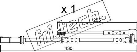 Fri.Tech. SU.311 - Indikators, Bremžu uzliku nodilums autodraugiem.lv