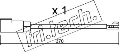 Fri.Tech. SU.339 - Indikators, Bremžu uzliku nodilums autodraugiem.lv