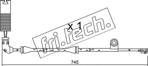 Fri.Tech. SU.326 - Indikators, Bremžu uzliku nodilums autodraugiem.lv