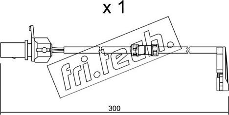 Fri.Tech. SU.292 - Indikators, Bremžu uzliku nodilums autodraugiem.lv