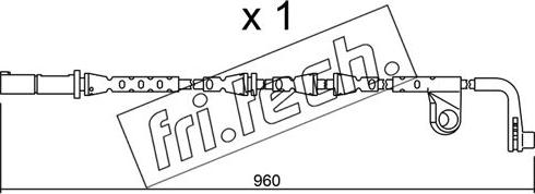 Fri.Tech. SU.220 - Indikators, Bremžu uzliku nodilums autodraugiem.lv