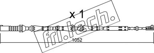 Fri.Tech. SU.275 - Indikators, Bremžu uzliku nodilums autodraugiem.lv