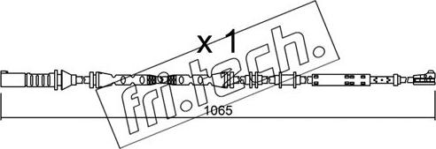 Fri.Tech. SU.276 - Indikators, Bremžu uzliku nodilums autodraugiem.lv