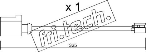 Fri.Tech. SU.271 - Indikators, Bremžu uzliku nodilums autodraugiem.lv