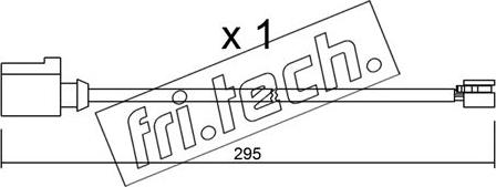 Fri.Tech. SU.273 - Indikators, Bremžu uzliku nodilums autodraugiem.lv