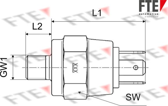 FTE 9910220 - Bremžu signāla slēdzis autodraugiem.lv