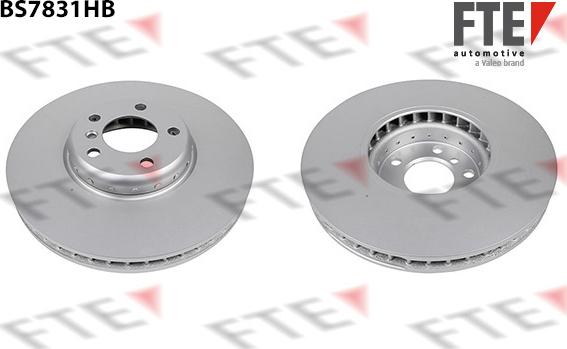 FTE BS7831HB - Bremžu diski autodraugiem.lv