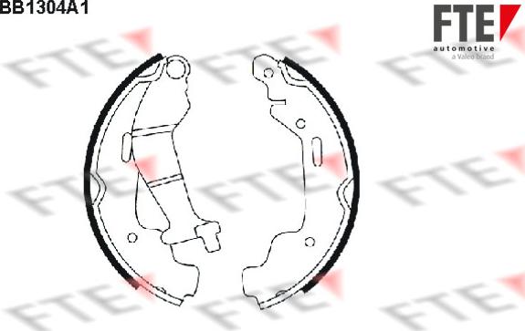 FTE BB1304A1 - Bremžu loku komplekts autodraugiem.lv