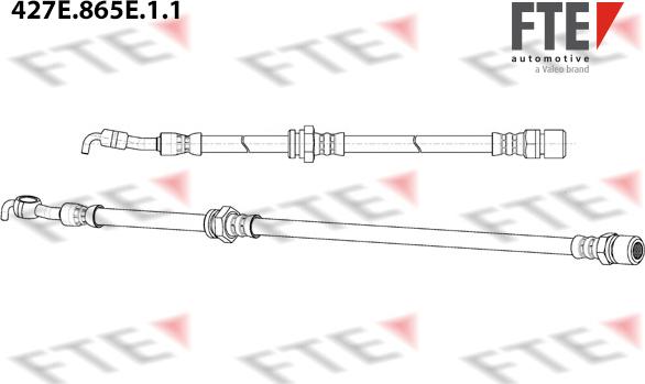 FTE 9240956 - Bremžu šļūtene autodraugiem.lv