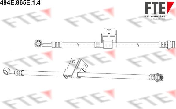 FTE 494E.865E.1.4 - Bremžu šļūtene autodraugiem.lv