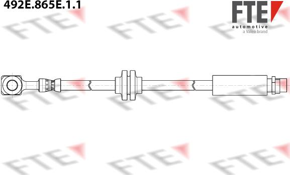 FTE 492E.865E.1.1 - Bremžu šļūtene autodraugiem.lv