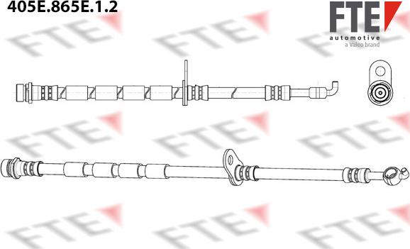 FTE 405E.865E.1.2 - Bremžu šļūtene autodraugiem.lv