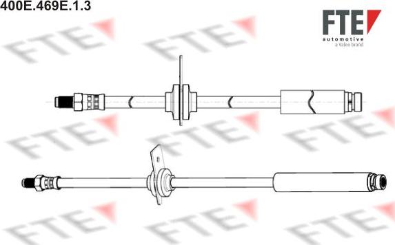 FTE 400E.469E.1.3 - Bremžu šļūtene autodraugiem.lv