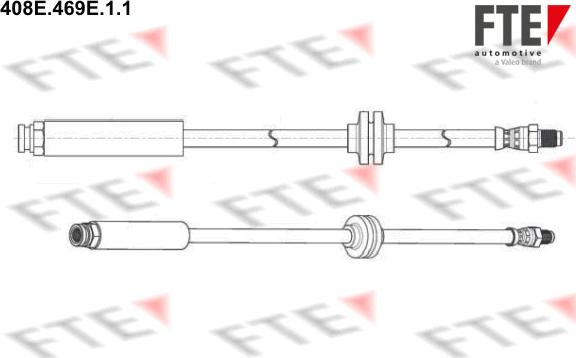 FTE 408E.469E.1.1 - Bremžu šļūtene autodraugiem.lv