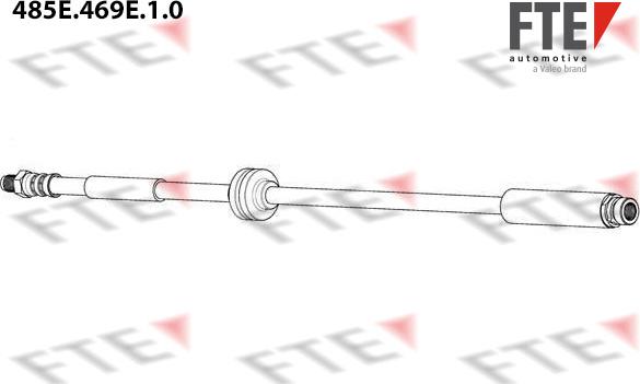 FTE 485E.469E.1.0 - Bremžu šļūtene autodraugiem.lv