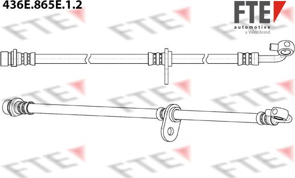 FTE 436E.865E.1.2 - Bremžu šļūtene autodraugiem.lv