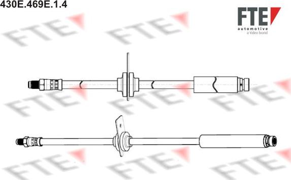 FTE 430E.469E.1.4 - Bremžu šļūtene autodraugiem.lv