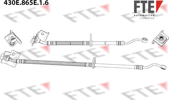 FTE 430E.865E.1.6 - Bremžu šļūtene autodraugiem.lv