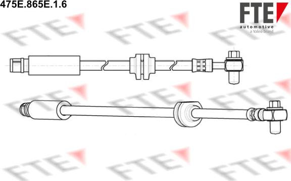 FTE 9240850 - Bremžu šļūtene autodraugiem.lv