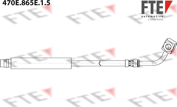 FTE 470E.865E.1.5 - Bremžu šļūtene autodraugiem.lv