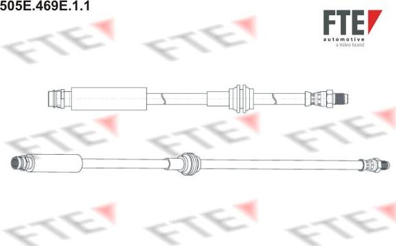 FTE 505E.469E.1.1 - Bremžu šļūtene autodraugiem.lv