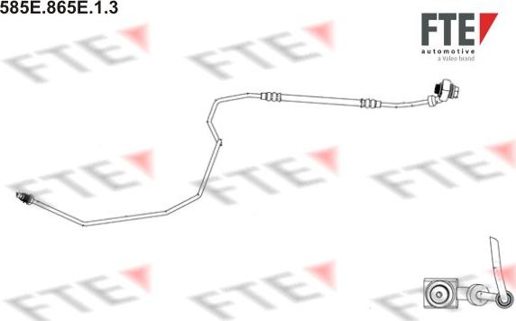 FTE 585E.865E.1.3 - Bremžu šļūtene autodraugiem.lv