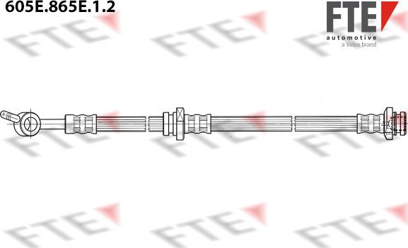 FTE 605E.865E.1.2 - Bremžu šļūtene autodraugiem.lv