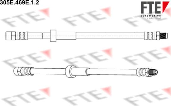 FTE 305E.469E.1.2 - Bremžu šļūtene autodraugiem.lv