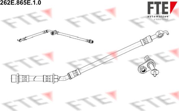 FTE 262E.865E.1.0 - Bremžu šļūtene autodraugiem.lv