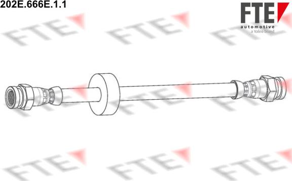 FTE 202E.666E.1.1 - Bremžu šļūtene autodraugiem.lv