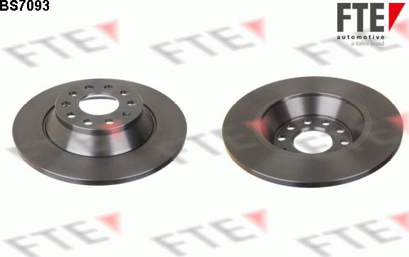 FTE BS7093 - Bremžu diski autodraugiem.lv