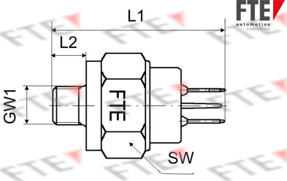 FTE H00006 - Bremžu signāla slēdzis autodraugiem.lv