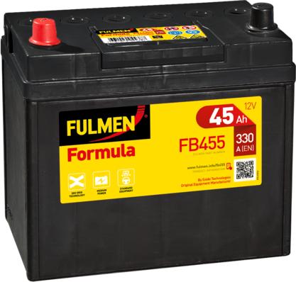 Fulmen FB455 - Startera akumulatoru baterija autodraugiem.lv
