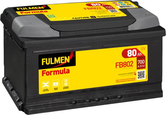 Fulmen FB802 - Startera akumulatoru baterija autodraugiem.lv