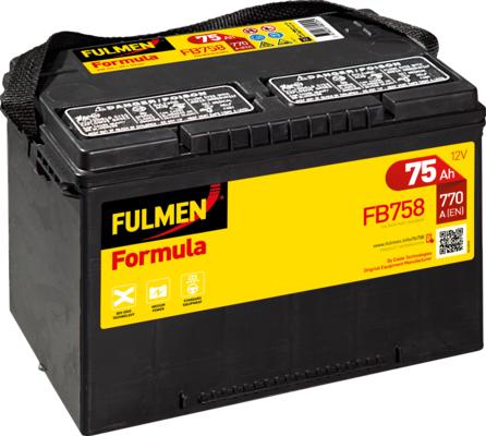 Fulmen FB708 - Startera akumulatoru baterija autodraugiem.lv