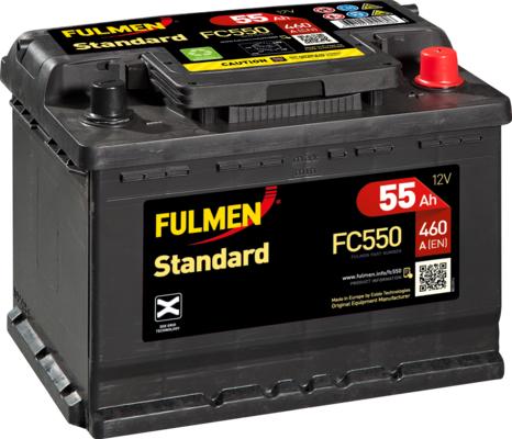 Fulmen FC550 - Startera akumulatoru baterija autodraugiem.lv