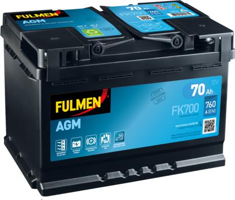 Fulmen FK700 - Startera akumulatoru baterija autodraugiem.lv