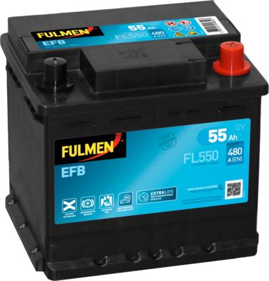 Fulmen FL550 - Startera akumulatoru baterija autodraugiem.lv