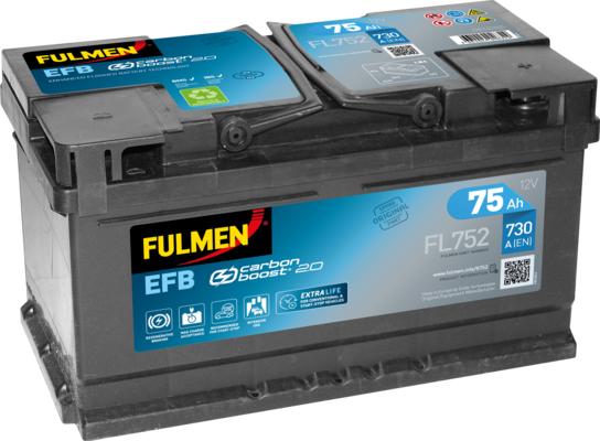 Fulmen FL752 - Startera akumulatoru baterija autodraugiem.lv