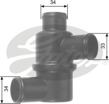 GATES-AU TH14580 - Termostats, Dzesēšanas šķidrums autodraugiem.lv
