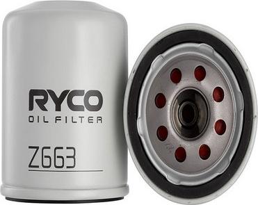 GCG Turbos Australia RY-Z663 - Eļļas filtrs autodraugiem.lv